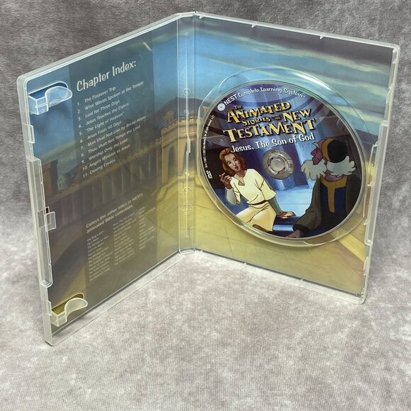The Animated Stories From The New Testament: Jesus The Son Of God DVD 2005 - Picture 2 of 5
